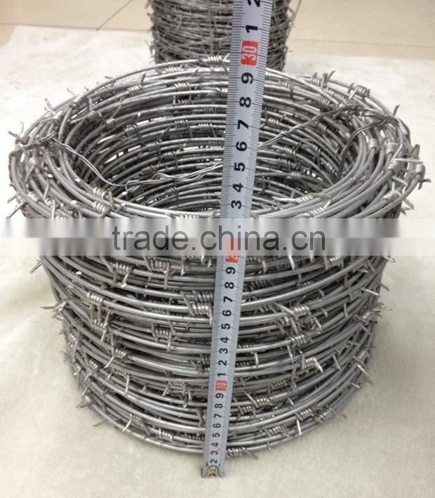 ISO high quality barbed wire tatto factory price