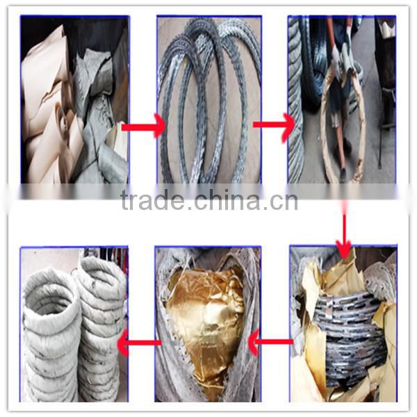 Cheap galvanized barbed wire with machine for sale