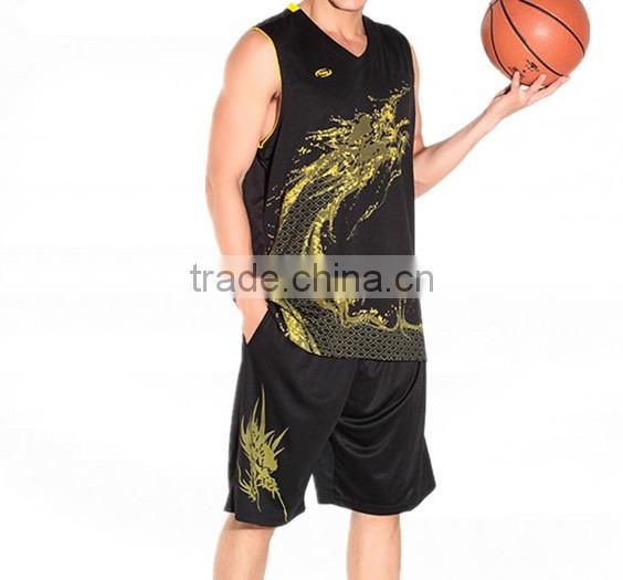 2016 breathable and cool dry best basketball jersey design