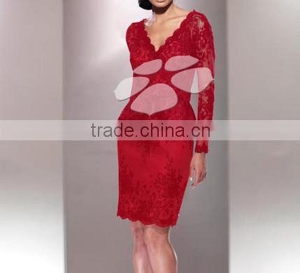 maroon red designer one piece latest cocktail girls dress