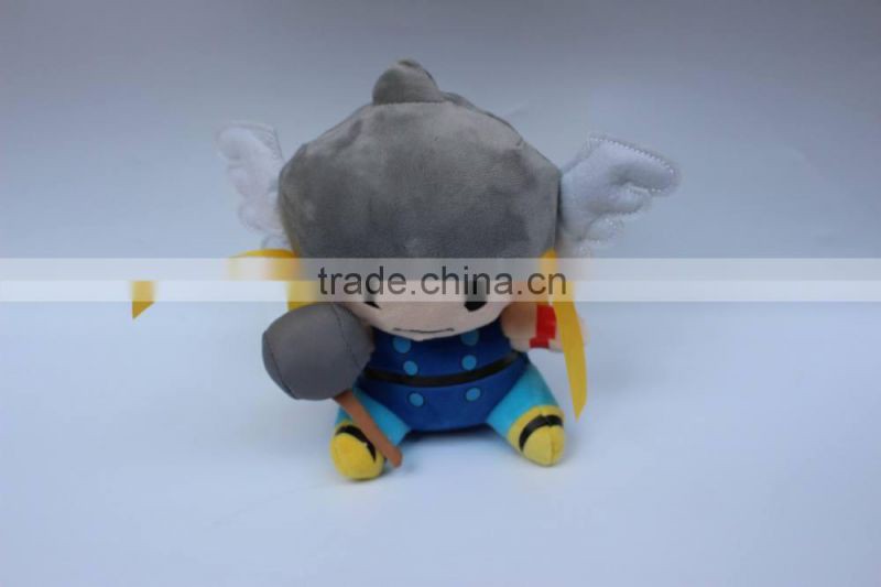 2015 newest Superman batman Plush toy USA captain Thor Plush Doll Gift For Children