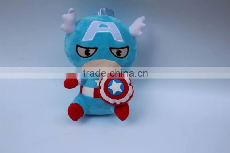 2015 newest Superman batman Plush toy USA captain Thor Plush Doll Gift For Children