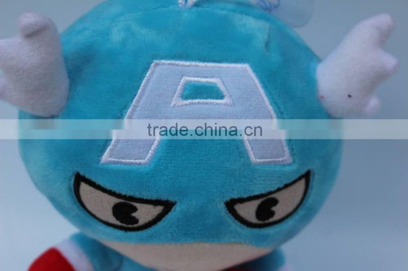 2015 newest Superman batman Plush toy USA captain Thor Plush Doll Gift For Children