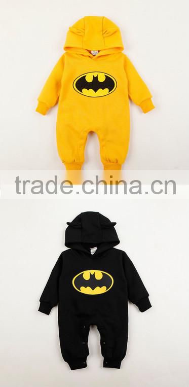 Hot Sale Autumn Winter New Cotton Girls Boys Rompers Baby Cute Rompers Infant Jumpsuits