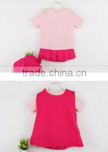 baby girl jumpsuits with cloak short sleeve romper pink cotton Baby Romper wholesale