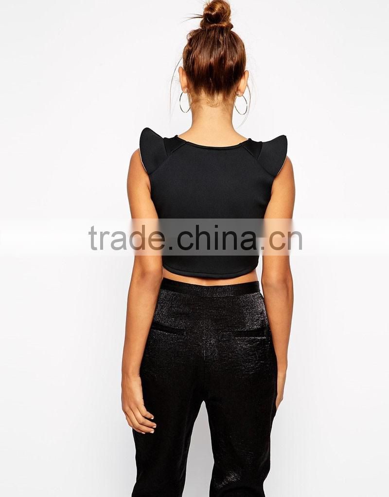 Sleeveeless fashion women tank top