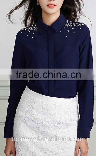 brand chiffon shirt italy blouse women chinese clothes supply