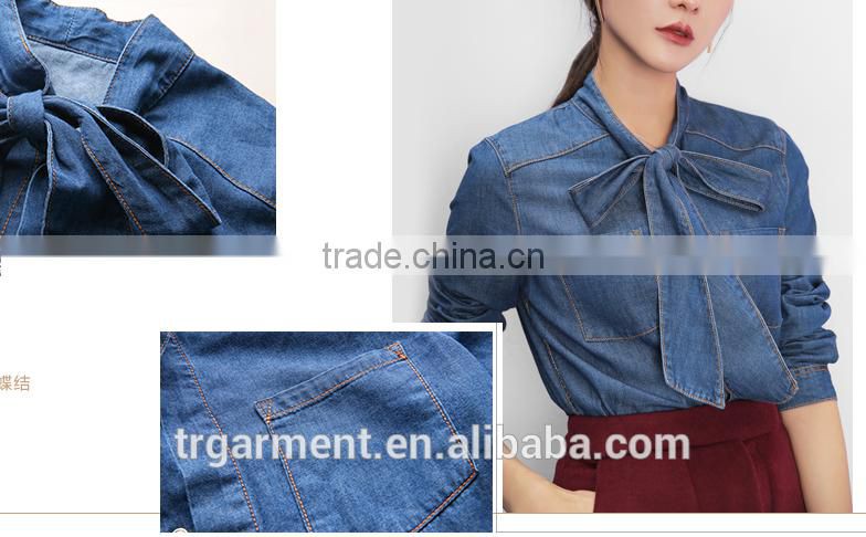newest jean shirt floral jean tops jean summer shirts