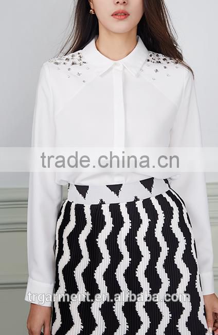 brand chiffon shirt italy blouse women chinese clothes supply
