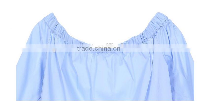 club girl off-shoulder blouse plain offshoulder tops