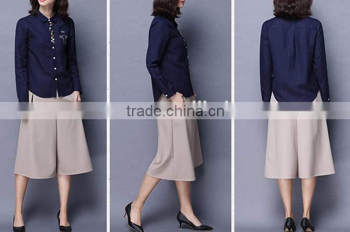cotton blouse 2016 blouse for office blouses for women wholesale