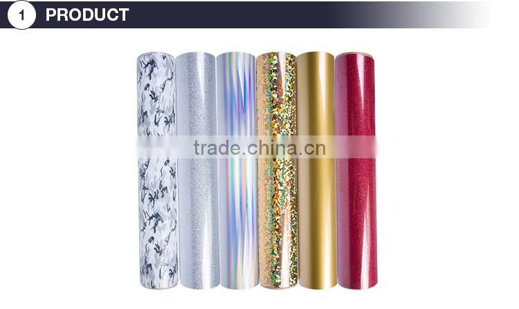 Korea quality easy weed heat transfer vinyl roll for clothing