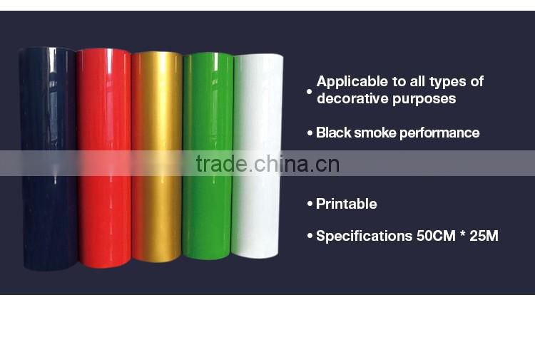 Korea quality easy weed heat transfer vinyl roll for clothing