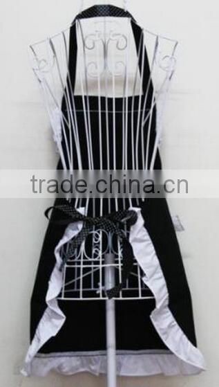 Fashion kitchen chef aprons girls cute aprons for sale