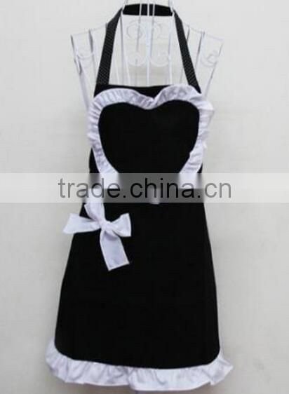 Fashion kitchen chef aprons girls cute aprons for sale