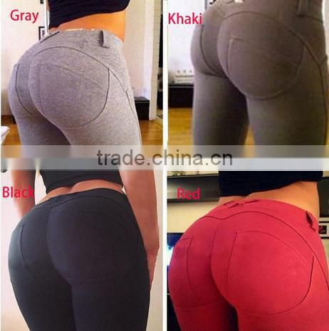 Womens Sexy Skinny High Waist Leggings Stretchy Bodycon Pencil Pants Trousers