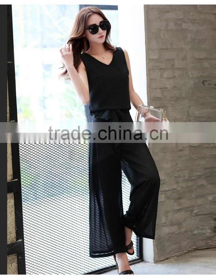 ladies elegant long transparent dress sleeveless dress
