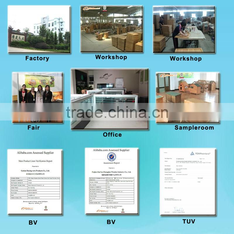 Wooden Chicken House with Two Nesting Box DXH003