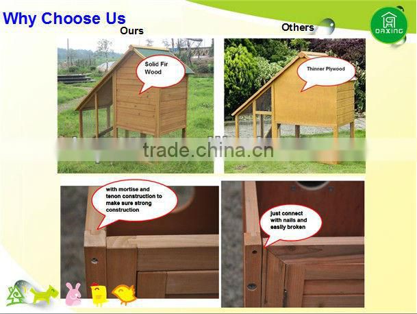 large wooden chicken coop DXH005S