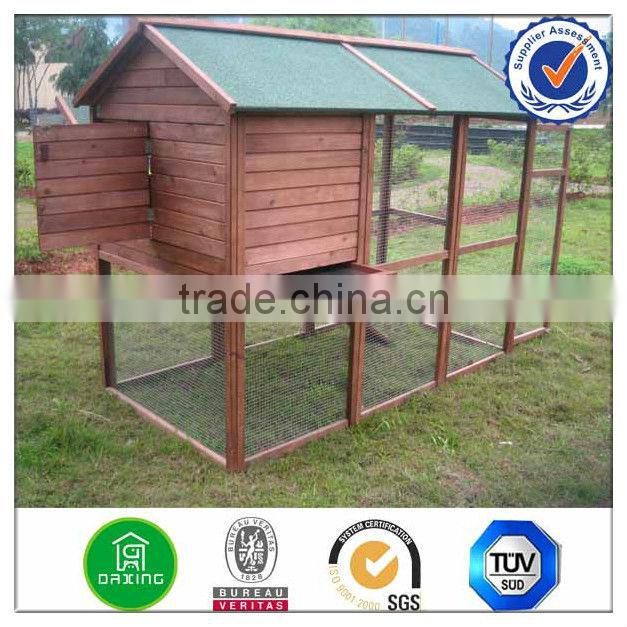 large wooden chicken coop DXH005S