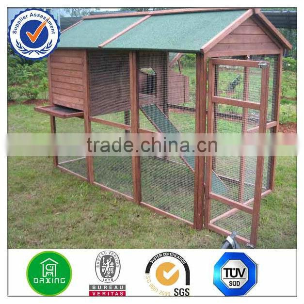 large wooden chicken coop DXH005S