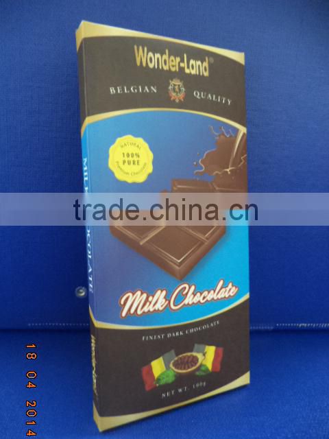 OEM Serviced Accepted Belgium Quality Dark Chocolate 100g FMCG products