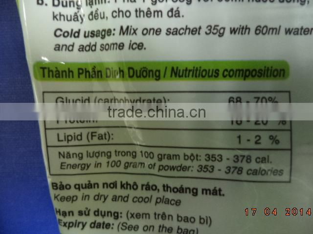 Vietnam Green Bean Powder With Lotus 350gr FMCG products