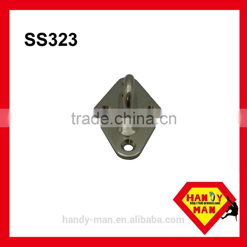 Marine Deck Hardware Stainless Steel Small Diamond Type Eye Plate