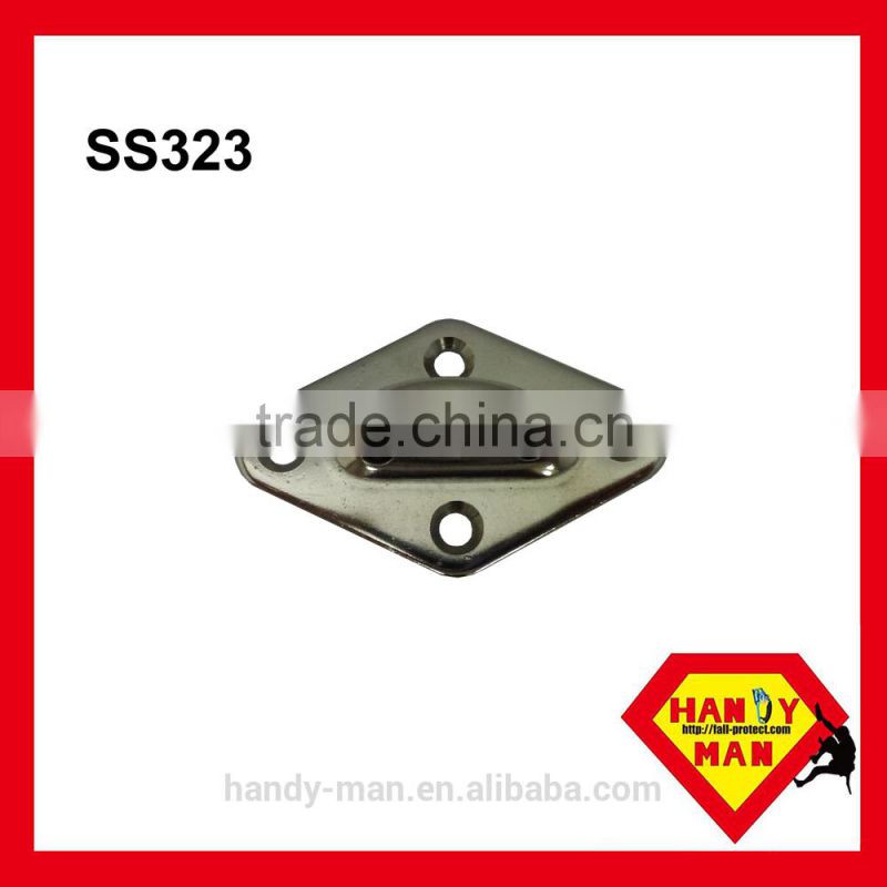 Marine Deck Hardware Stainless Steel Small Diamond Type Eye Plate