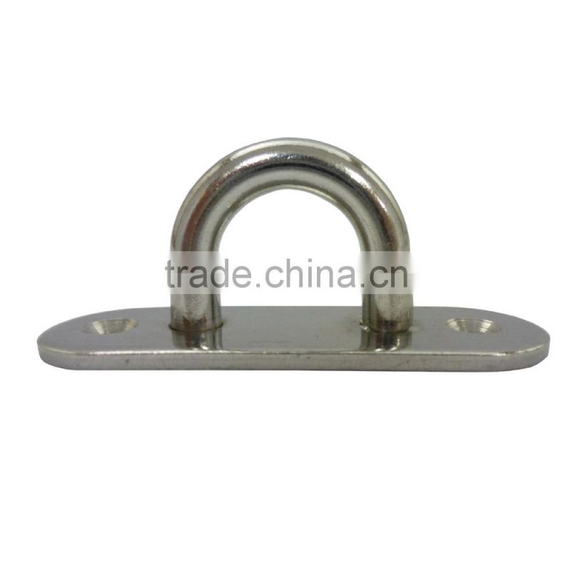 Stainless Steel Oblong Pad Eye Plate