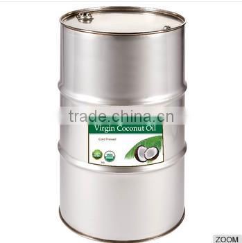 High Quality Extra Virgin Coconut Oil / Cold Pressed / Organic - (200 Lt New Steel Drum)