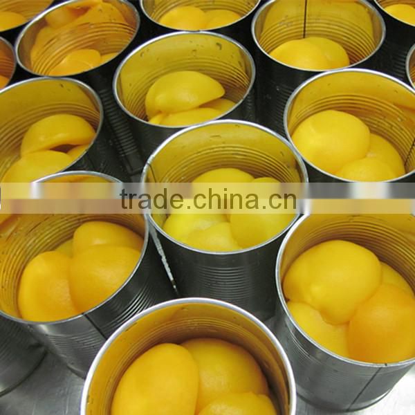 Fresh Canned Yellow Peach In Halves