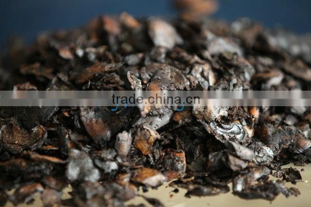 Cashew husk for fuel burning