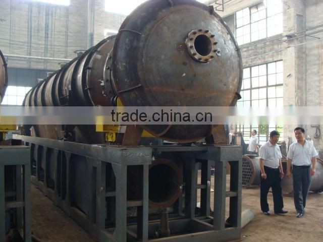 continuous waste tire/plastic pyrolysis machine to fuel oil carbon black