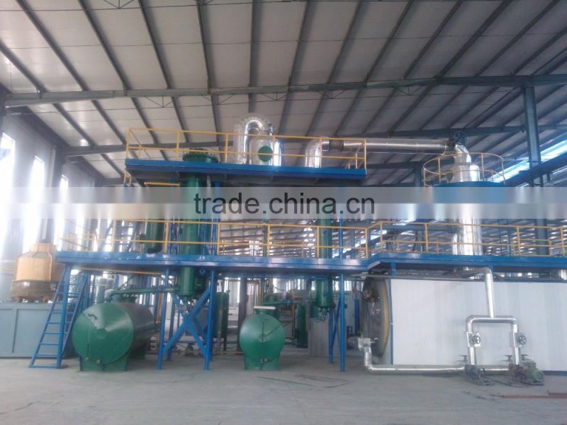 hot selling 2016 new industrial waste tire pyrolysis oil machine