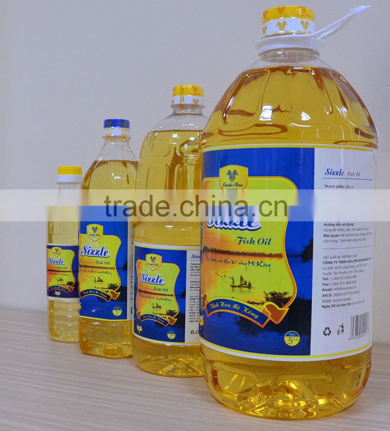 100% REFINED FISH COOKING OIL- SIZZLE 22 Lt
