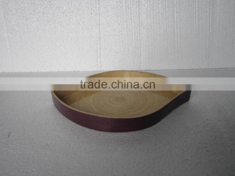 bamboo serving tray Vietnam handicrafts