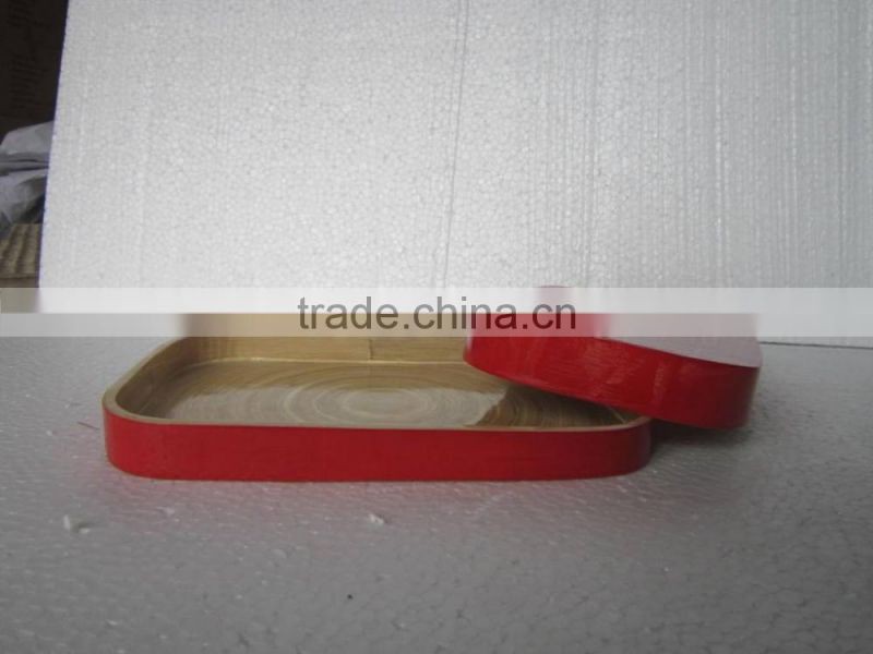 Vietnam handicrafts durable bamboo tray