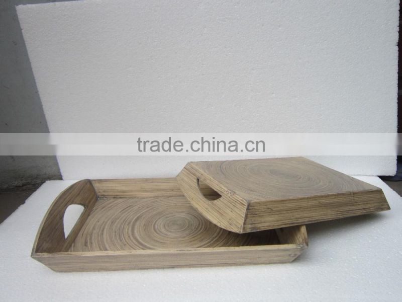 Vietnam handicrafts bamboo serving tray