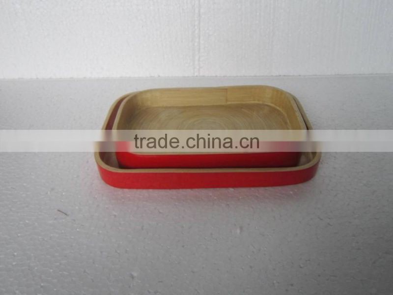 Vietnam handicrafts durable bamboo tray
