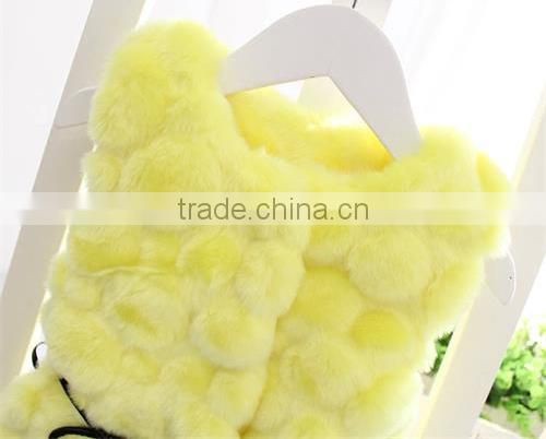 lovely baby kids overseas wholesale suppliers man-made fur vest