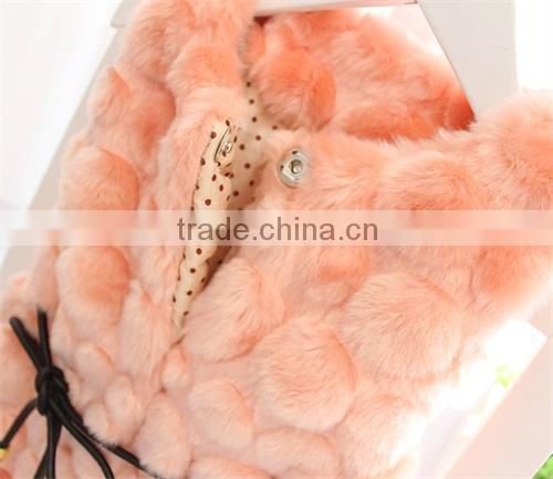 lovely baby kids overseas wholesale suppliers man-made fur vest