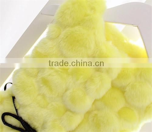 lovely baby kids overseas wholesale suppliers man-made fur vest