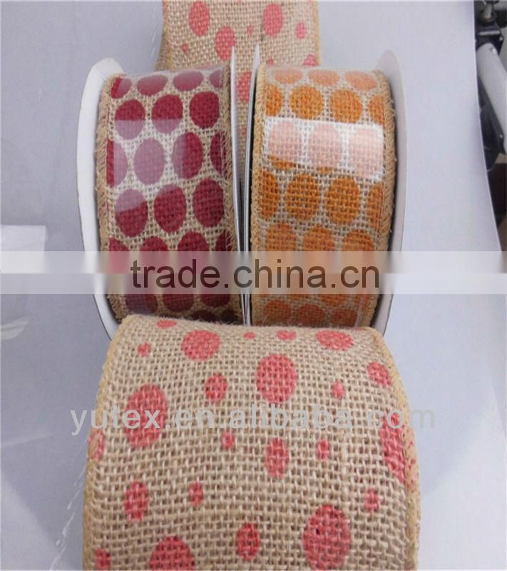 Dot Printing Weave with Wired fabric