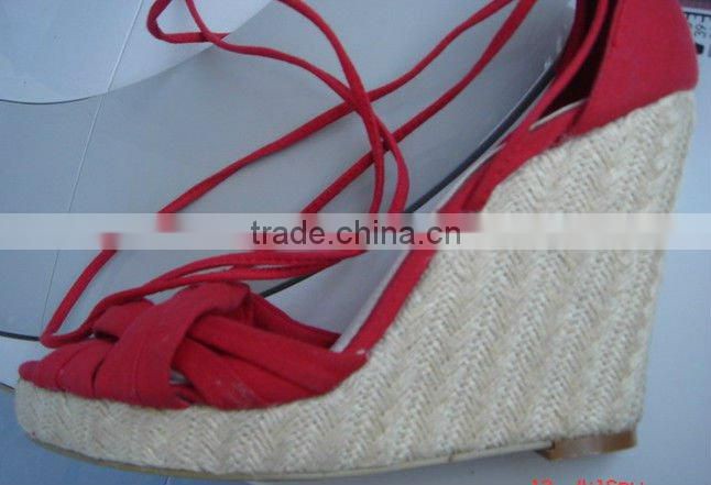 Jute shoes fabric