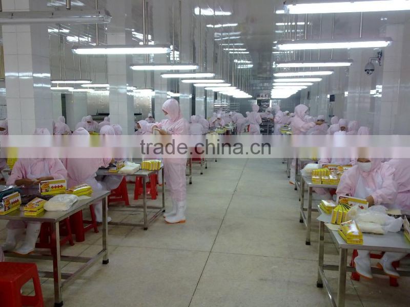 Rolinhos primavera de legumes congelados