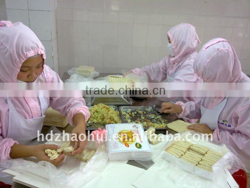 Thai instant food spring rolls