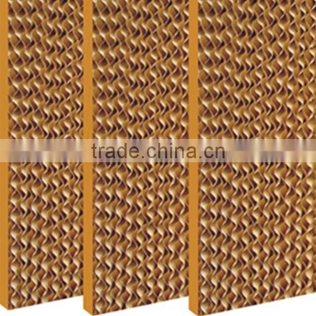 Evaporative wall mounted cooling pad cooling pad for fan