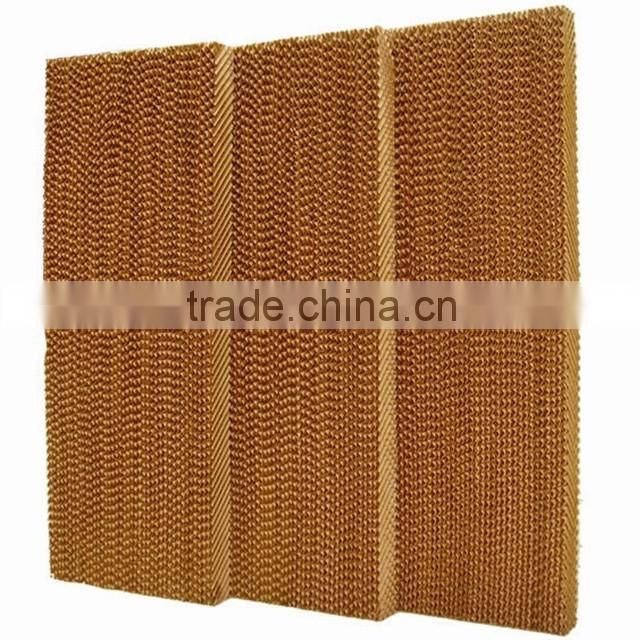 Evaporative wall mounted cooling pad cooling pad for fan