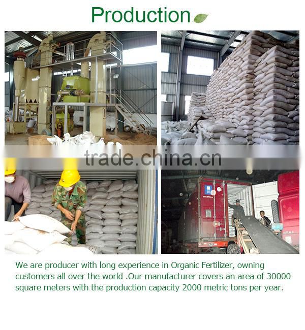 Organic Granular Fertilizer TC15 oil seed pellet for golf turfgrass